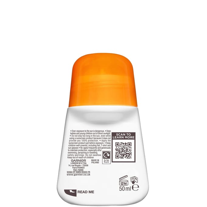 Garnier Ambre Solaire Sensitive Advanced kids colored roll-on SPF 50+