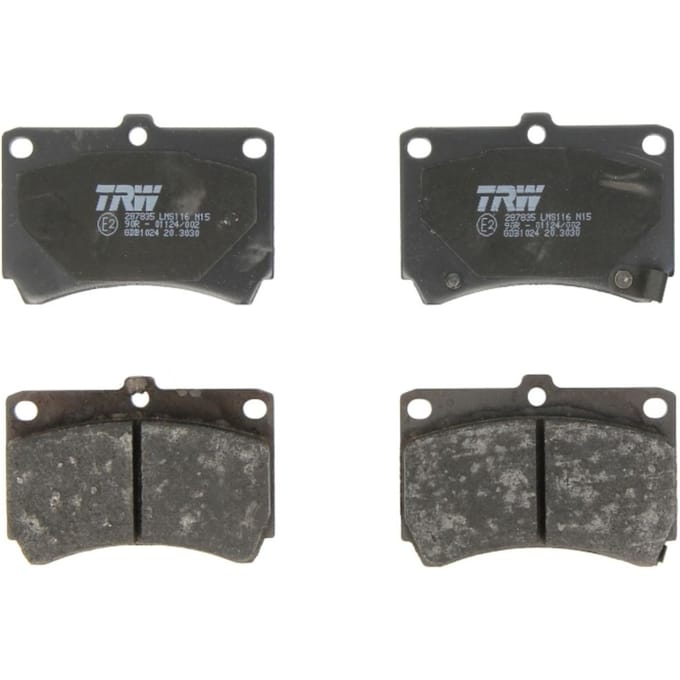 Remblokset TRW GDB1024, voor