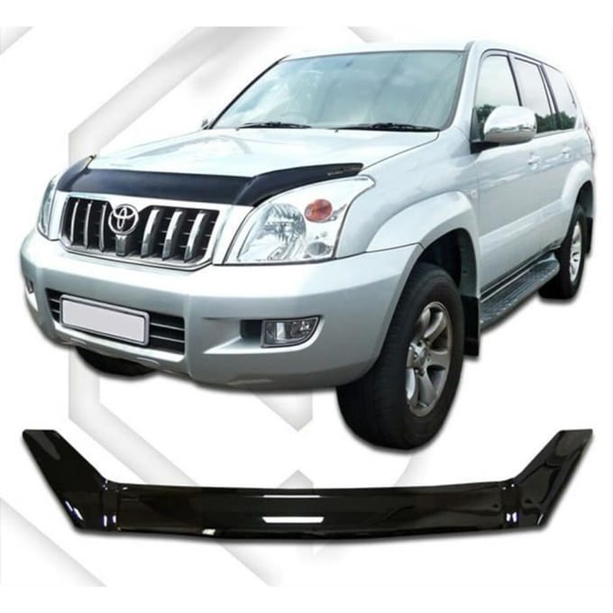 Merkloze Motorkap Winddeflector voor Toyota Land Cruiser J120 (2003-2009)