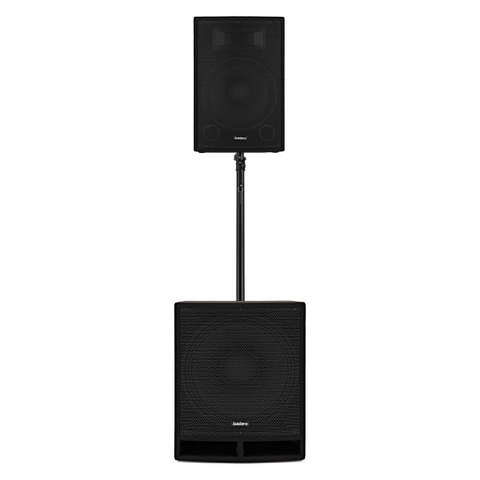SubZero 15 Passieve Carpet PA en 18 Subwoofer Pakket