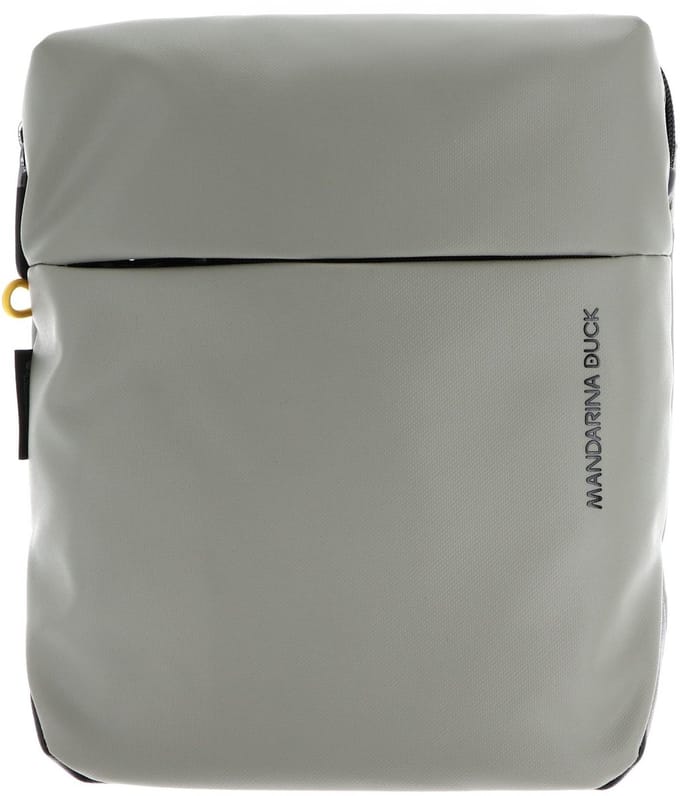MANDARINA DUCK Schoudertas Eco Coated Crossover Mud Lichtgrijs