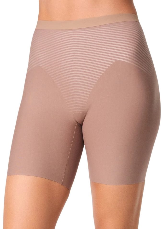 Invisible Supima® Cotton Mid-Thigh Short | Dark Nude