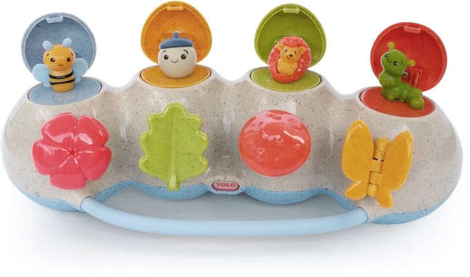 Tolo educatief Montessori speelgoed BIO Woodland Pop Up multicolor.