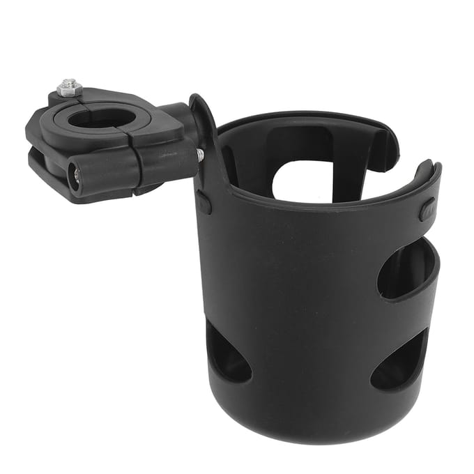 Multifunctionele Drinkbekerhouder Universele Waterfles Bekerhouder voor Rolstoel Mobiliteit black