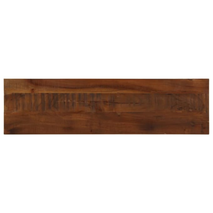 vidaXL Tafelblad rechthoekig 100x20x3,8 cm massief gerecycled hout