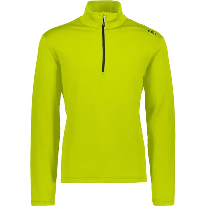 Cmp Sweat 3e15747 Fleece Met Halve Rits Geel M Man