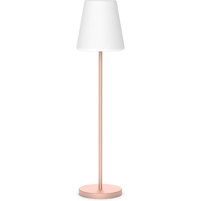 Newgarden Lola Slim 180 LED vloerlamp, roségoud