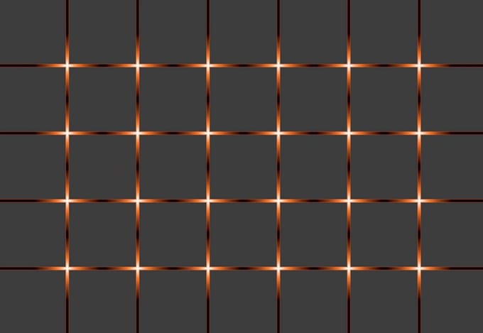 Fotobehang Pattern Squares Light Flash | PANORAMIC - 250cm x 104cm | 130g/m2 Vlies