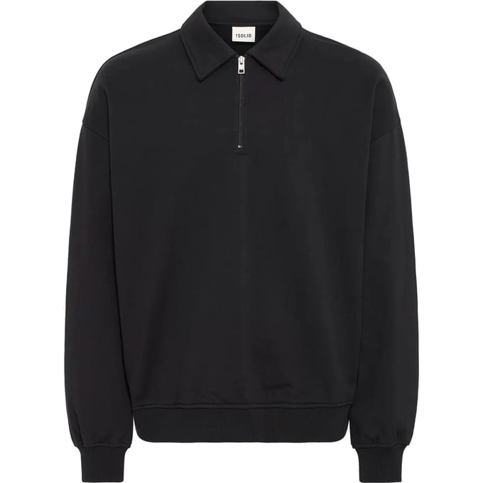 Solid SDOWNEY Casual Sweater Heren Zwart L