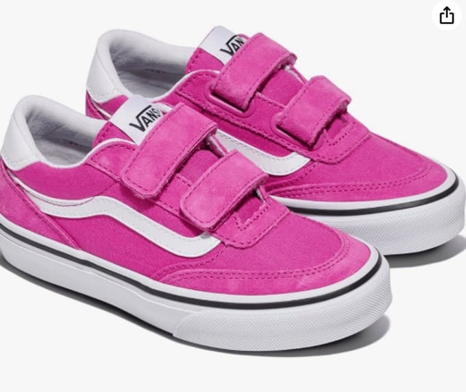 Vans Meisjes Sneaker Brooklyn Ls V Canvas Rasberry | Rose | Maat: 32