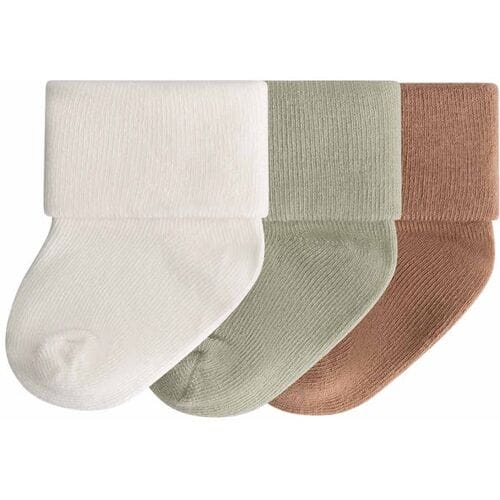 Prénatal newborn sokkken Pure Dark Sand Brown 1MT unisex