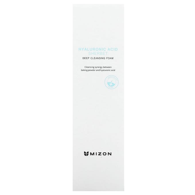 Sherbet à l'Acide Hyaluronique, Mousse Nettoyante Profonde, 150G(5,29 oz) white