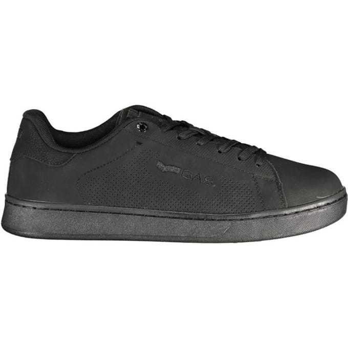 Gas Zwarte Polyurethaan Heren Sneaker