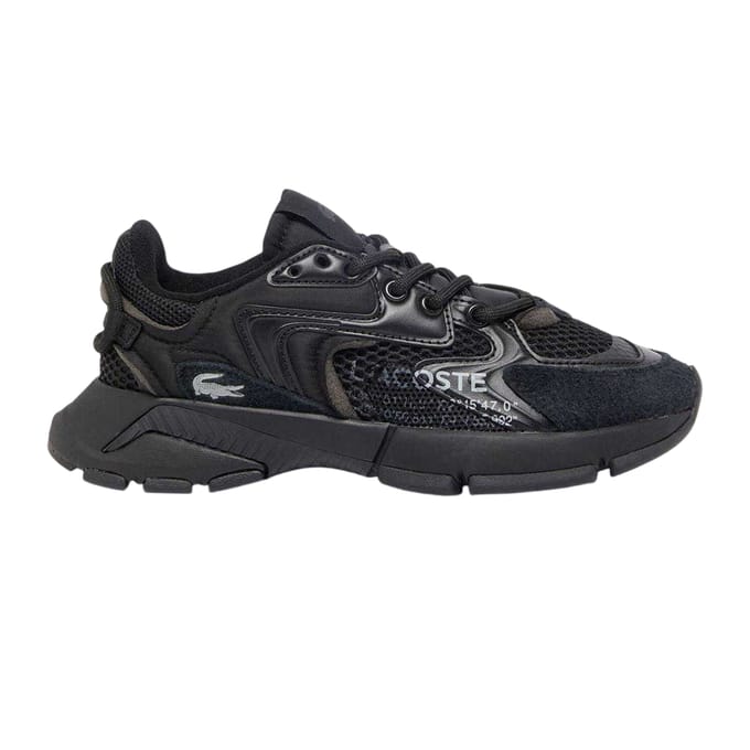 Lacoste Dames/Dames L003 Neo Suède Trainers (Zwart)