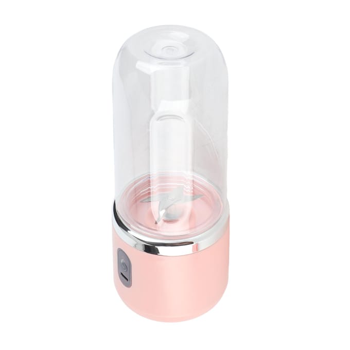 400ML Draagbare USB Oplaadbare Multifunctionele Juicer Beker Elektrische Sapblender Sapmixer L white