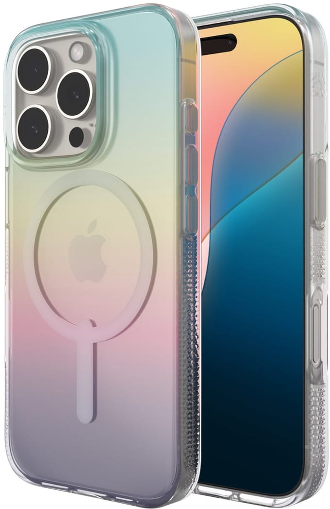 ZAGG - Milan Snap Mag geschikt voor iPhone 16 Pro Max Hoesje - iridescent