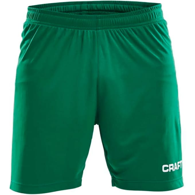 Craft Squad Short Solid Heren Sportbroek - Maat M  - Mannen - groen/wit