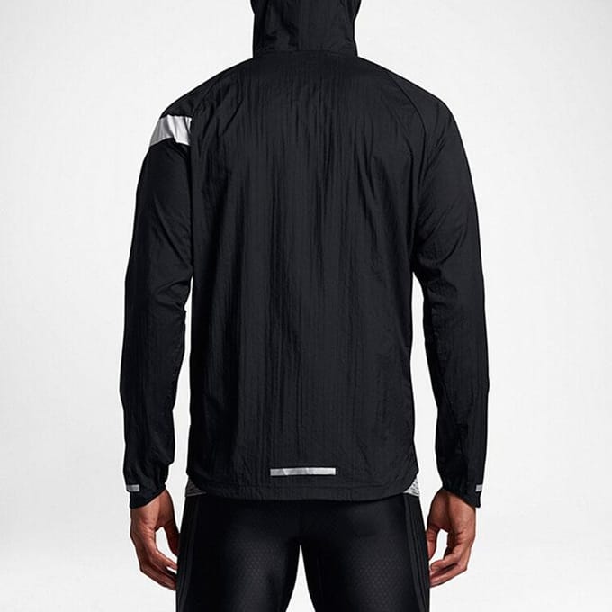 Nike Veste à capuche à séchage rapide pour entraînement sportif pour hommes, vêtements d'extérieur, noir 933836-010 XL black
