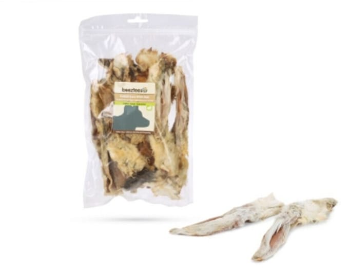 Beeztees konijnenoren met haar 200 gram