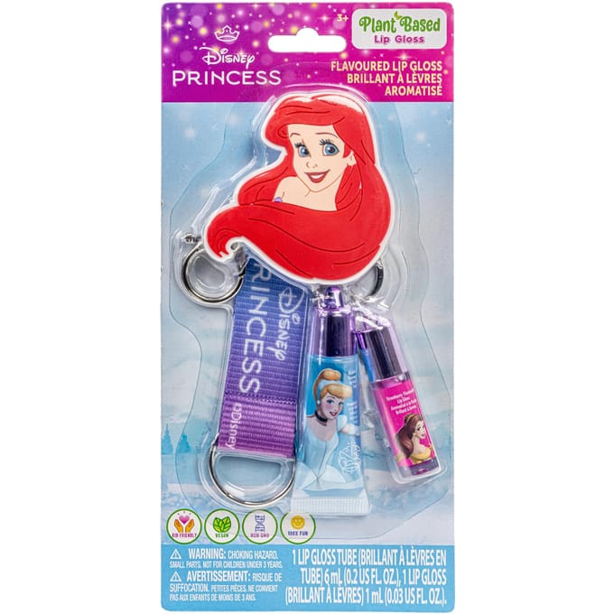 Disney princess lipgloss met sleutelhanger
