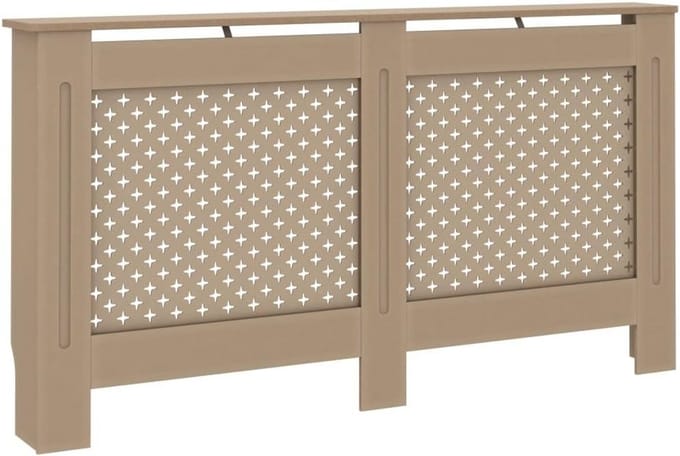 Grote Radiatorombouw | Decoratieve Verwarming Afdekking van MDF | 152x19x81 cm