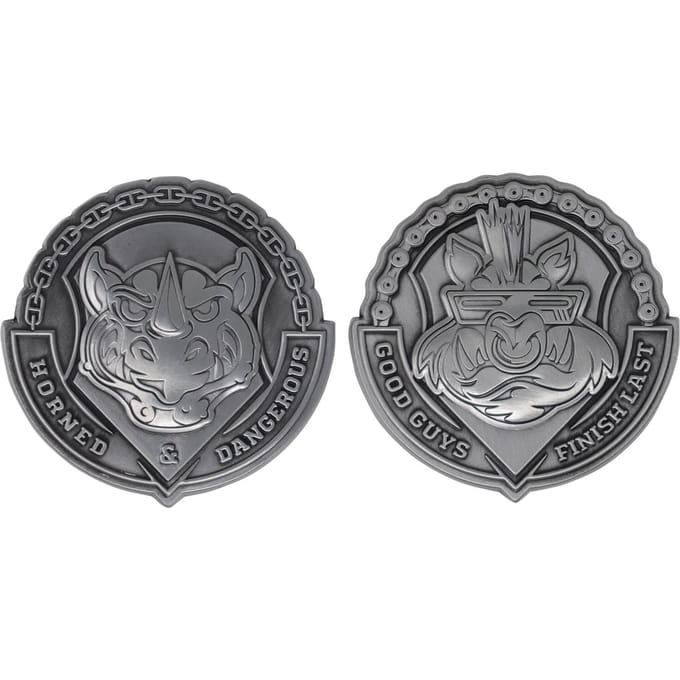 Teenage Mutant Ninja Turtles: Bebop and Rocksteady Medallion Set