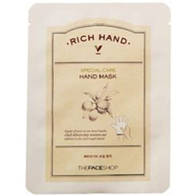 [PROMOTIE]THE FACE SHOP - Rich Hand V Special Care Hand Mask - 16g