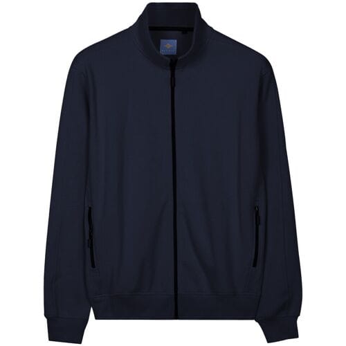 Baileys Vest Sweat Full Zip Heavy Piqué Structure Dark Blue / male
