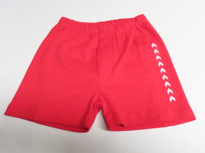 Korte broek - Short - Unie - Rood - 6 maand 68