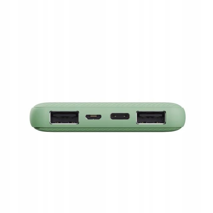 Trust Primo Powerbank - 10000 mAh - USB A/USB C - Groen