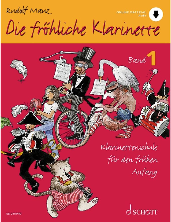 Schott Music Die fröhliche Klarinette 1 - Educatief