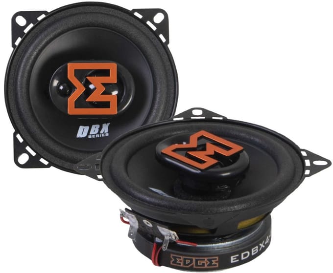 EDGE EDBX4-E1 | 10cm / 4" | 2 x 60 Watt RMS @ 4Ω | 3-Weg Coaxiaal Luidsprekers