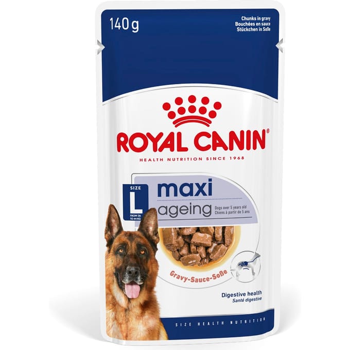 Royal Canin Maxi Ageing 8+ Natvoer - 10x140 g - Hondenvoer