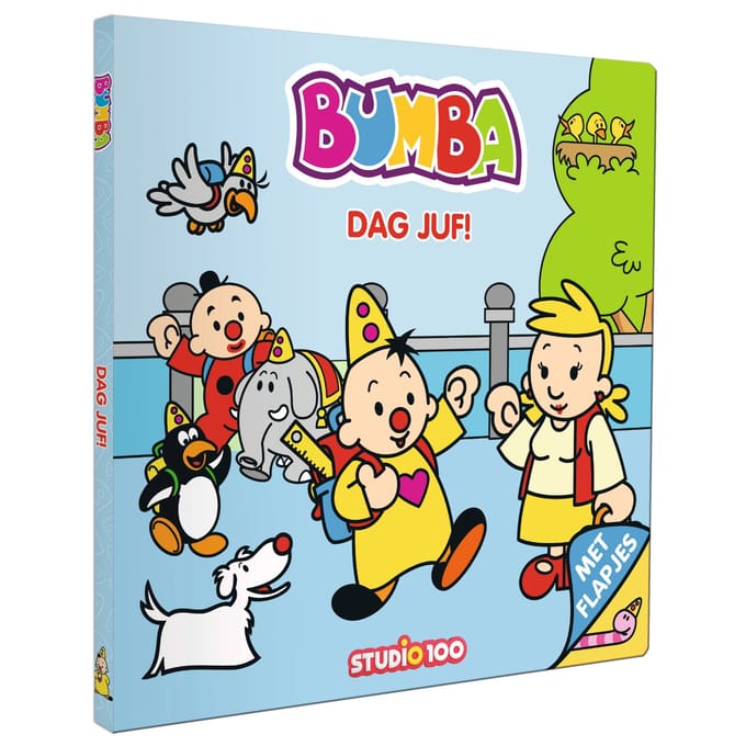 Studio 100 Bumba Dag Juf! Kartonboekjes Baby- en peuterboeken