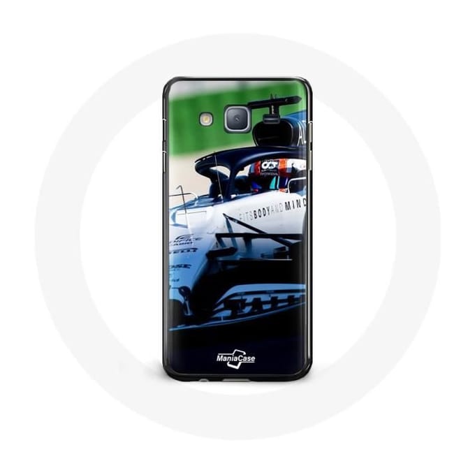 Coque - Formule 1 - Samsung Galaxy J3 2016 - Pierre Gasly - Blanc - Rigide blanc