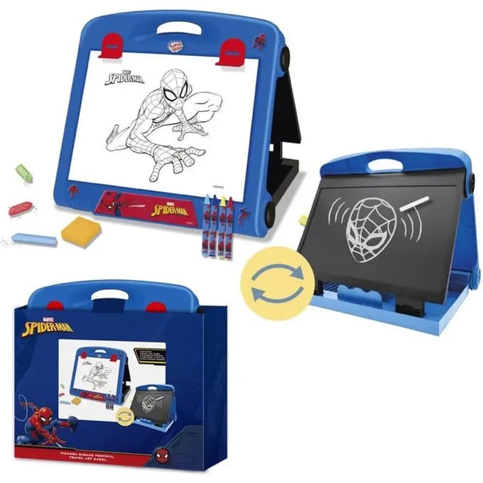 Cerda Spiderman Spiderman Reis-schrijfset 34x27.1x7.3 Cm Blauw
