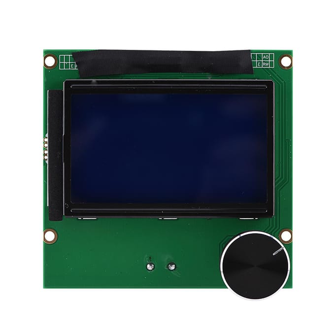 Vervangend LCD-scherm met 2 kabels voor Creality CR‑10S 3D-printer gray