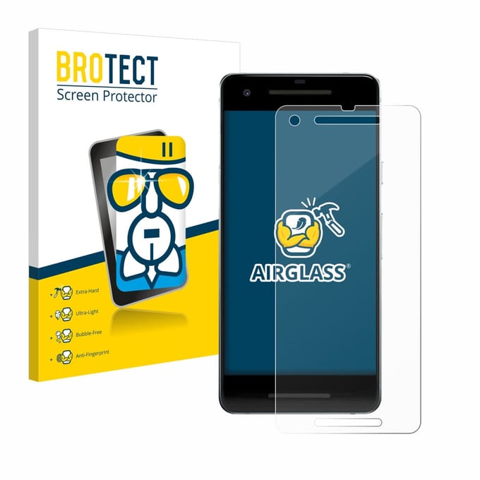 Screenprotector voor Google Pixel 2 Beschermglas transparant