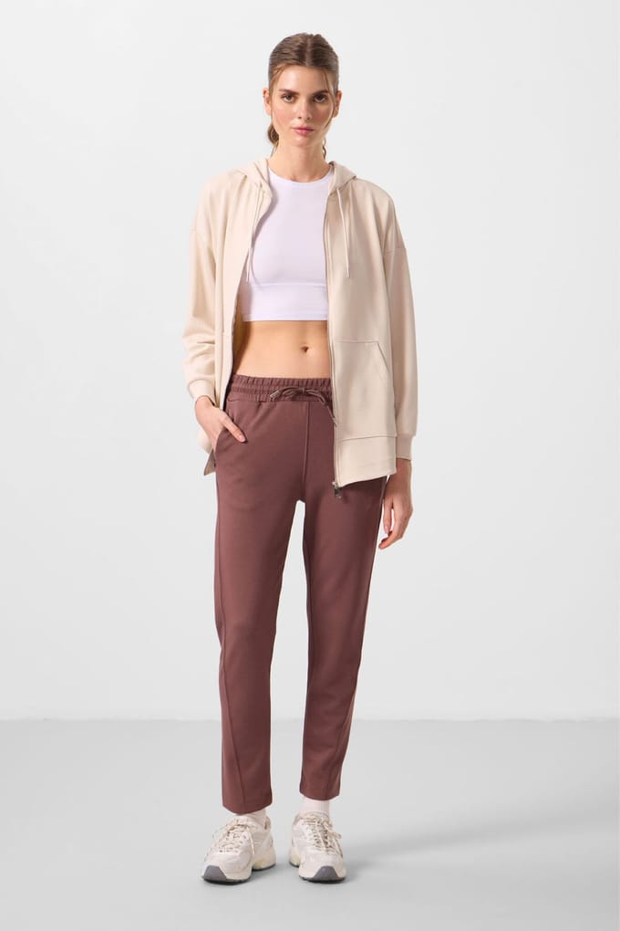 Dames Joggingbroek met Rits