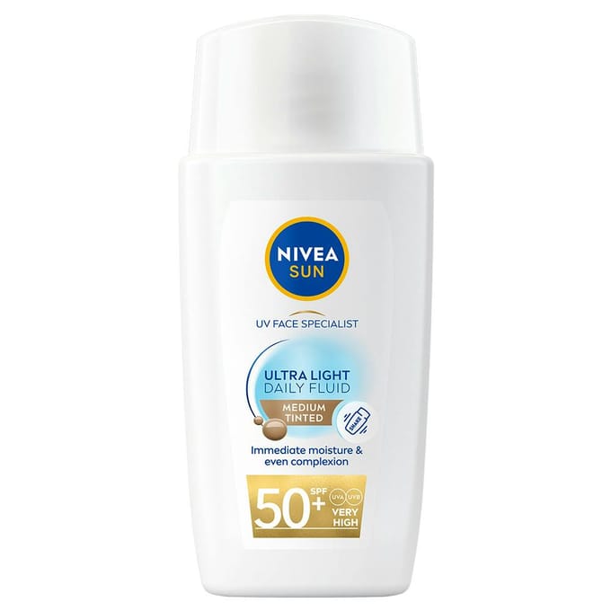 Nivea Sun UV Fluid Medium Tinted SPF50+ - 40 ml