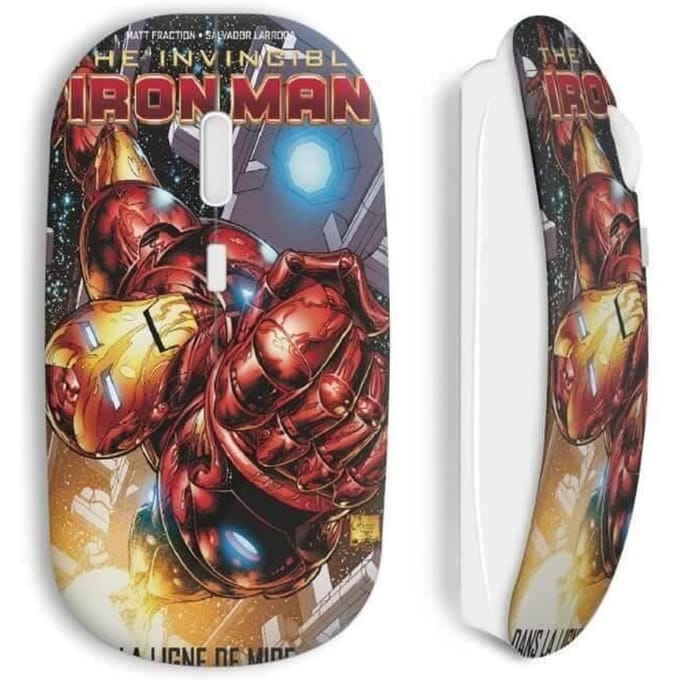 Souris Sans Fil Comics Iron Man
