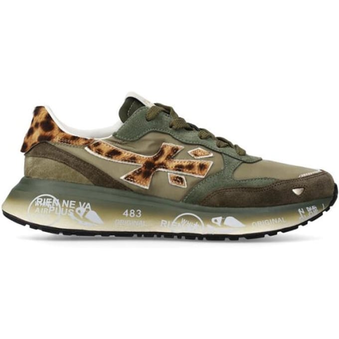 Premiata Lauryn Sneakers - Suède - Dames - Groen - Maat 37