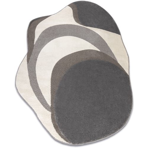 Kleden Rugsx DUNE 8083 SHAPE vloerkleed crème / grijs 200x290 cm