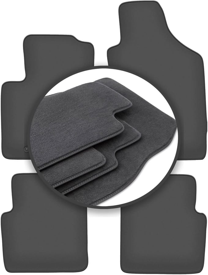 Premium automatten voor: Fiat 500 cabrio, hatchback (2007-2013)