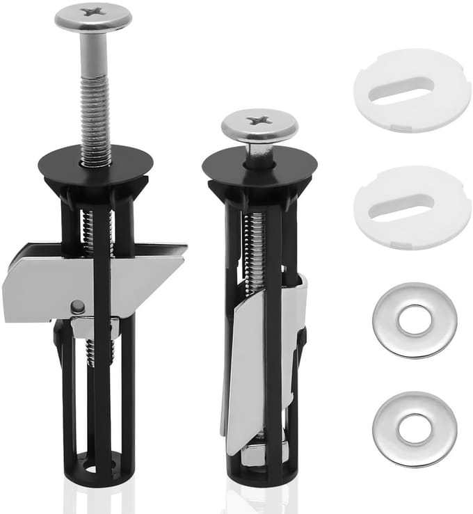Dailygoods- Toiletbrilbevestigingsset - Heavy Duty - Universele