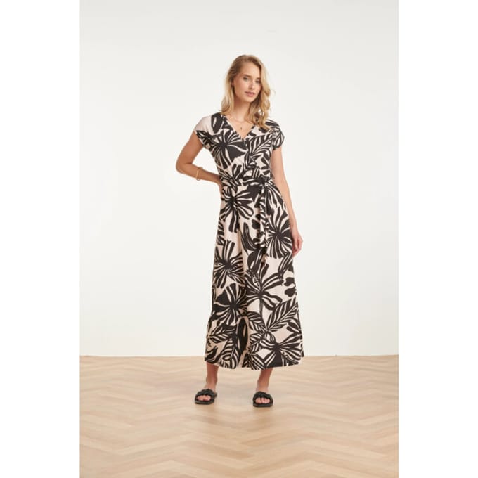 Smashed Lemon Dress 26195 off white black 64403