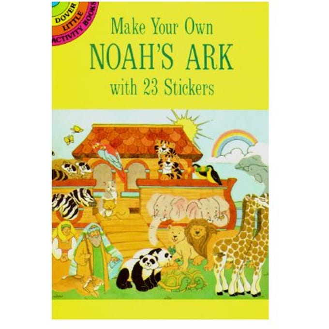Make Your Own Noah's Ark With 23 Stickers - Adams, Lynn