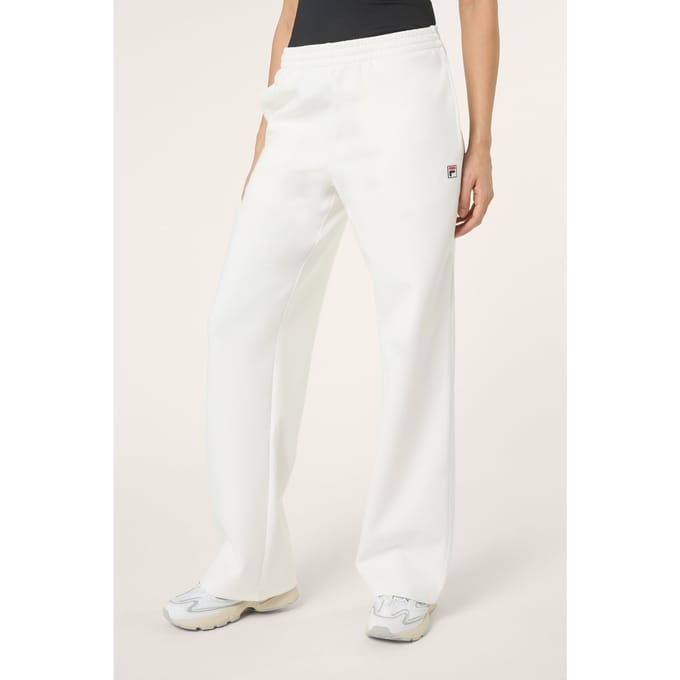 FILA Monteloro Wide Scuba Pants Egret Größe: M | Jogginghosen Outlet | Damen