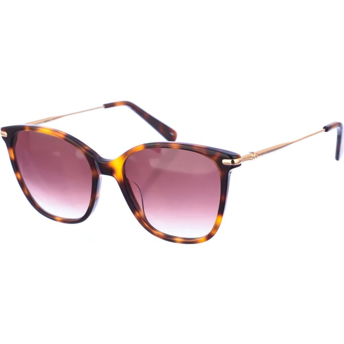 LO660S Acetaat zonnebril met vlindervorm voor dames