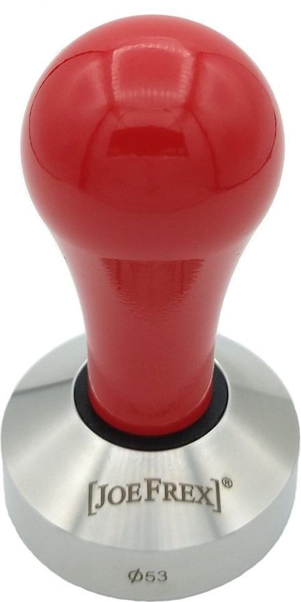 JoeFrex Koffie Tamper Rood 53mm